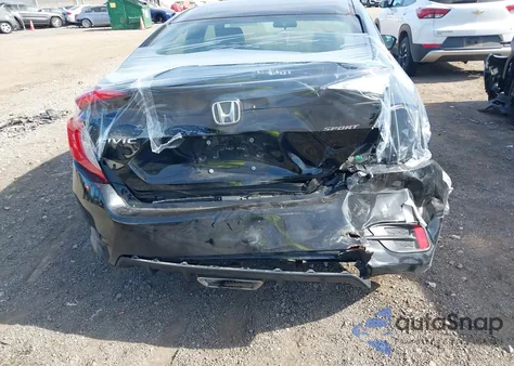 2021 Honda Civic Sport из США, поврежденный, VIN 2HGFC2F8XMH515018